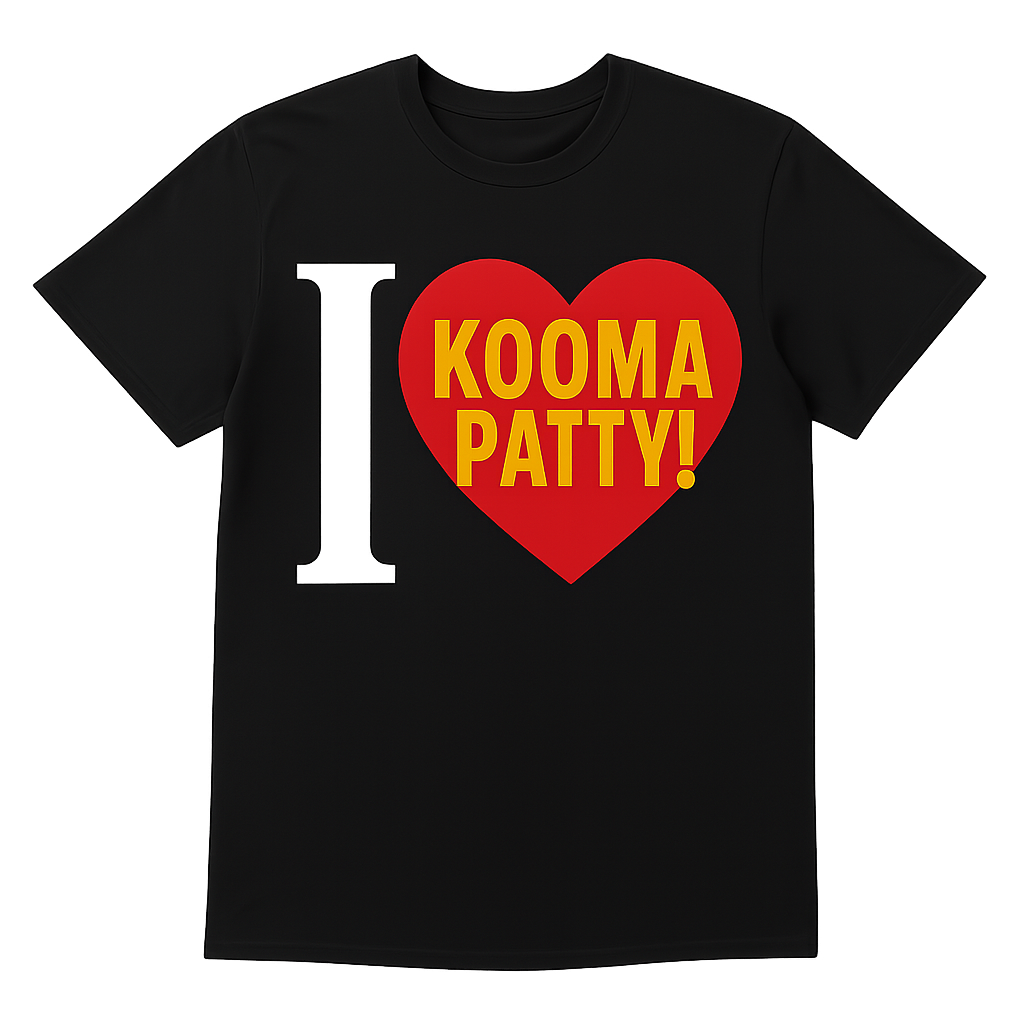 I Love Koomapatty - T-Shirt